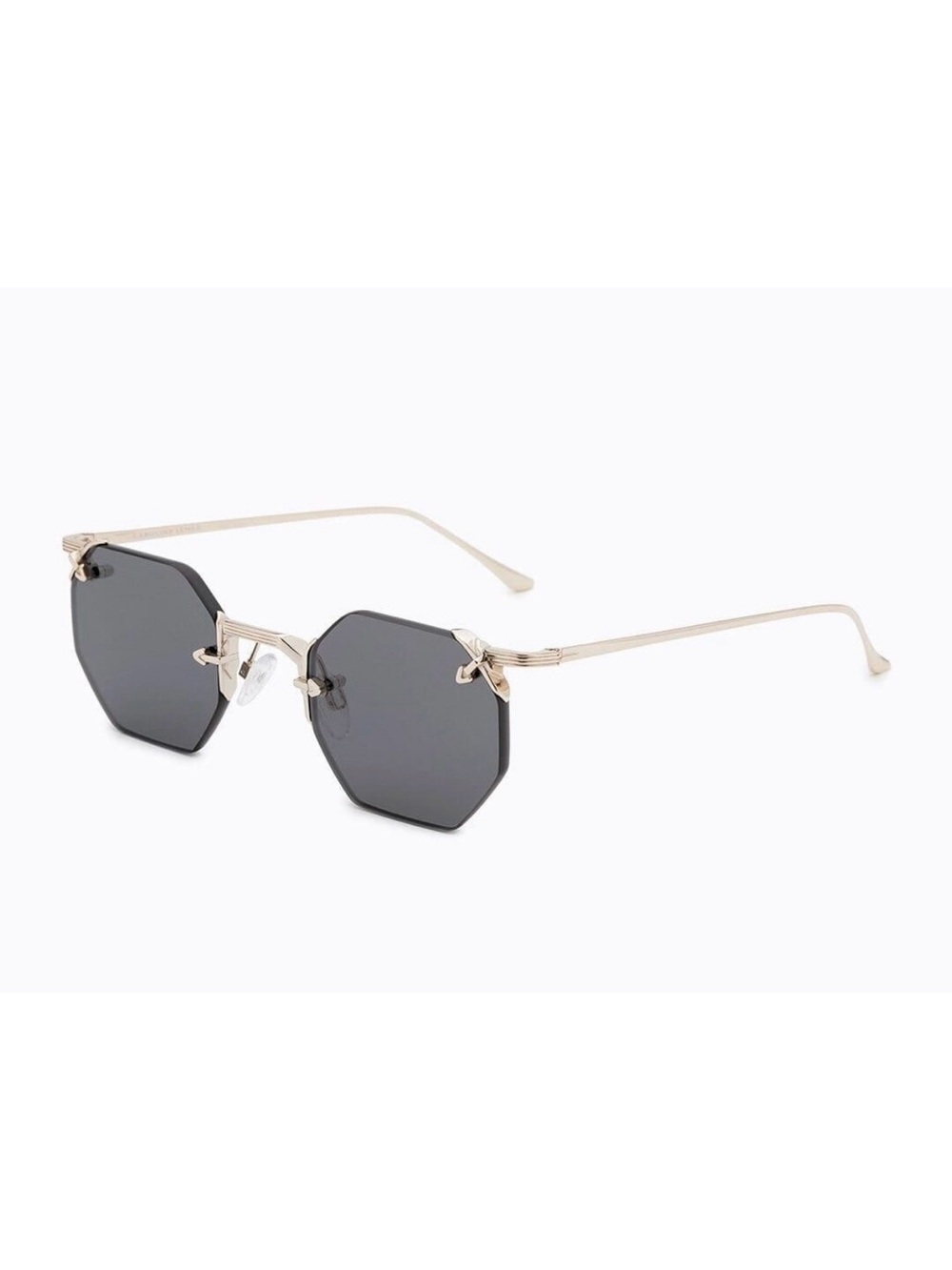 Carolina Lemke Sunglasses with Black Octagon Lenses